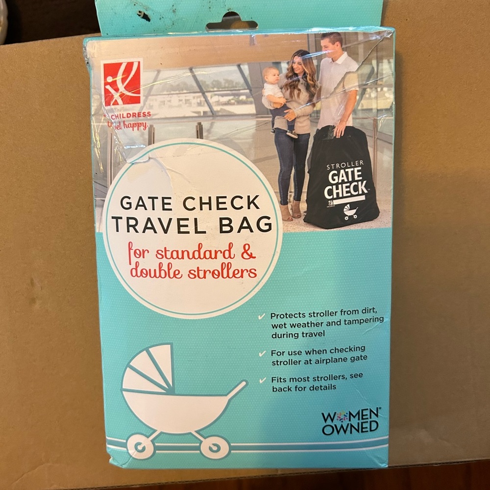 J.L. Childress Gate Check Bag for Single & Double Strollers for Airplane🛬NWT🏷️